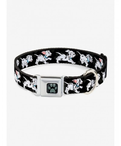 Disney 101 Dalmatians Running Paws Seatbelt Buckle Pet Collar $12.20 Pet Collars