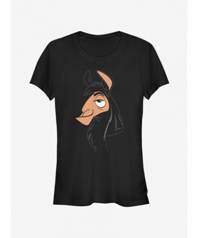 Disney The Emperor's New Groove Kuzco Big Face Girls T-Shirt $10.46 T-Shirts