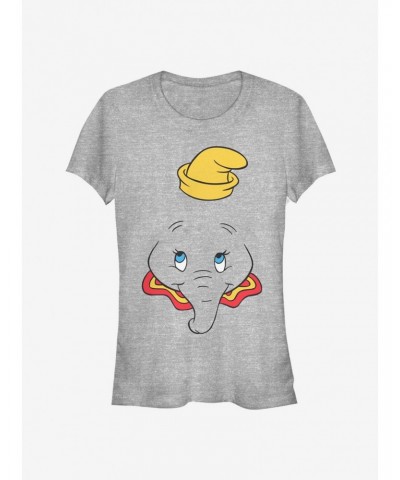 Disney Dumbo Face Classic Girls T-Shirt $9.46 T-Shirts