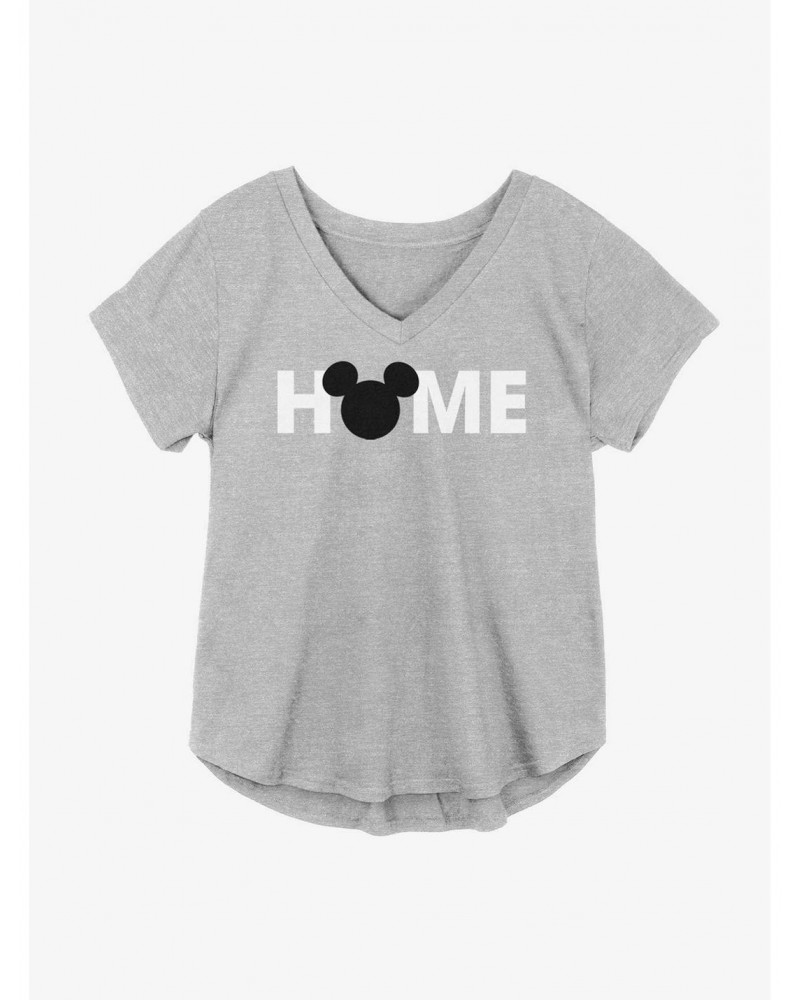 Disney Mickey Mouse Home Girls Plus Size T-Shirt $13.01 T-Shirts