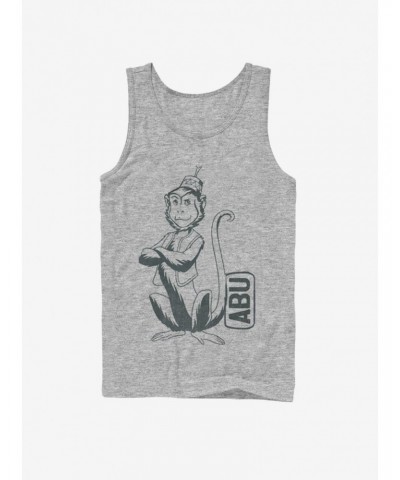 Disney Aladdin 2019 Abu Side Kick Pocket Tank $12.45 Tanks