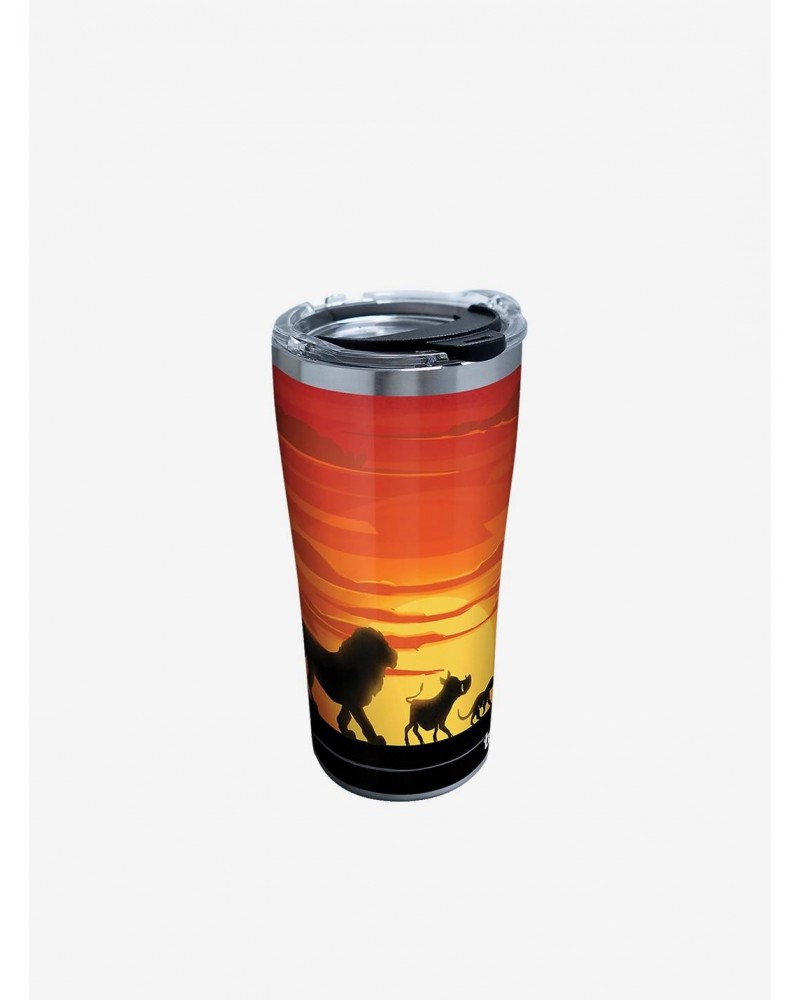 Disney The Lion King Silhouette 20oz Stainless Steel Tumbler With Lid $12.22 Tumblers