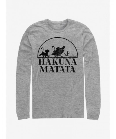 Disney The Lion King Hakuna Matata Long-Sleeve T-Shirt $13.49 T-Shirts