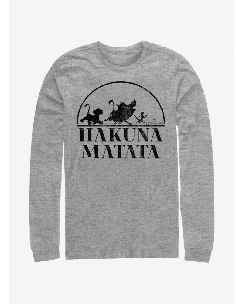 Disney The Lion King Hakuna Matata Long-Sleeve T-Shirt $13.49 T-Shirts