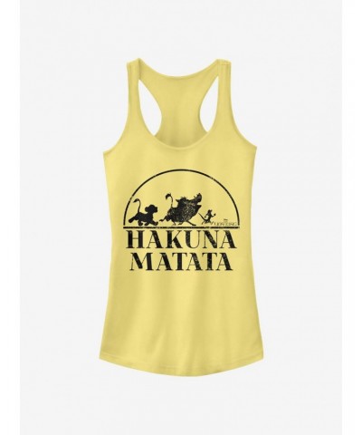 Disney The Lion King Hakuna Matata Girls Tank $7.72 Tanks