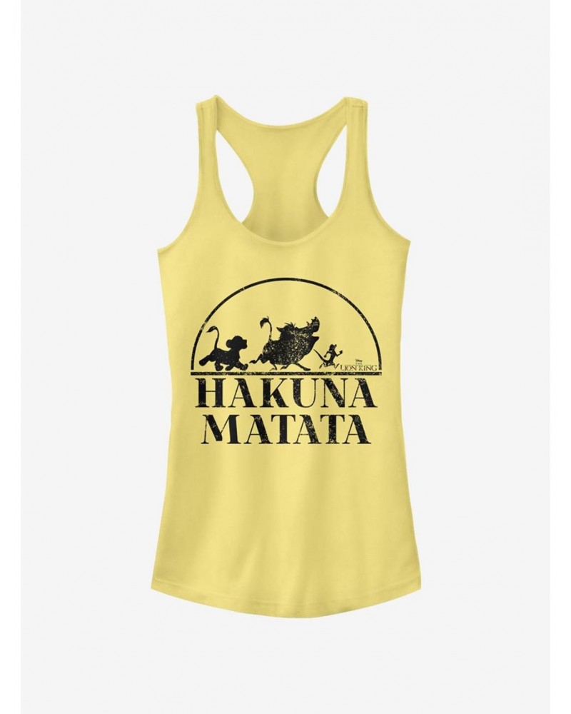 Disney The Lion King Hakuna Matata Girls Tank $7.72 Tanks