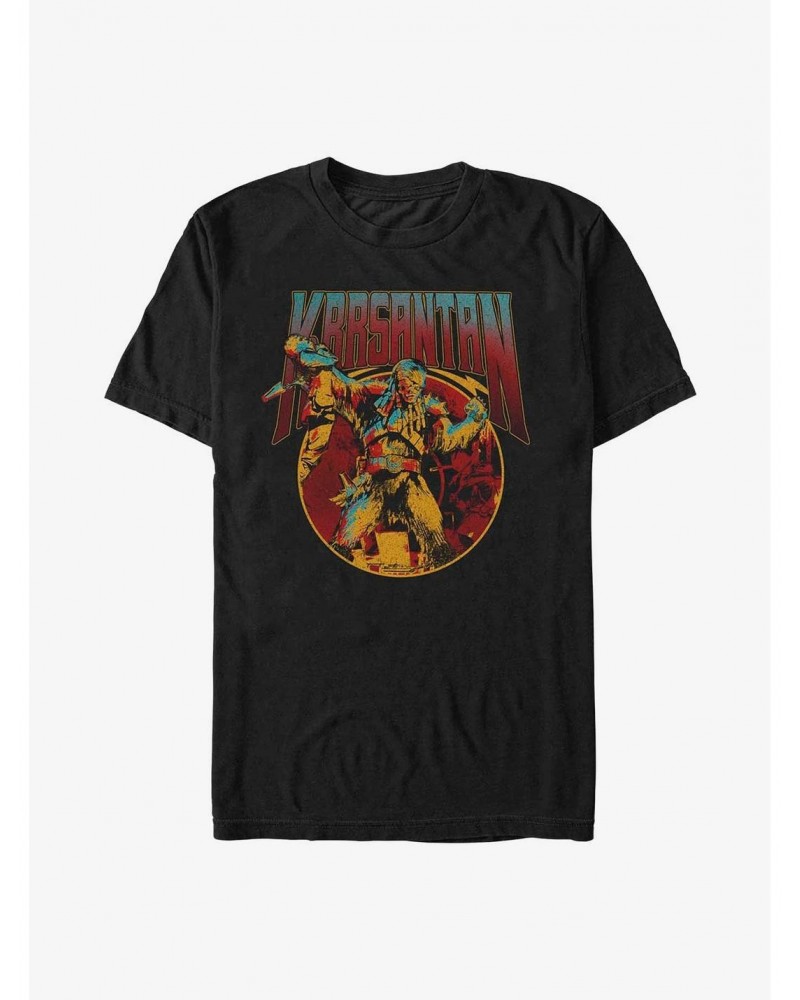 Star Wars The Book Of Boba Fett Krrsantan T-Shirt $10.28 T-Shirts