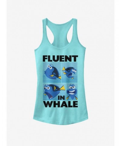 Disney Pixar Finding Dory Whale Talk Girls Tank $11.70 Tanks