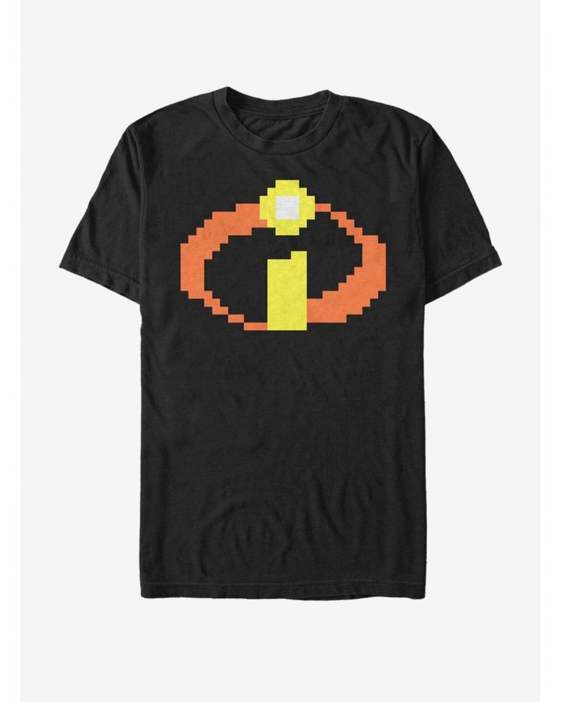 Disney Pixar The Incredibles Incredibly Pixel T-Shirt $9.08 T-Shirts