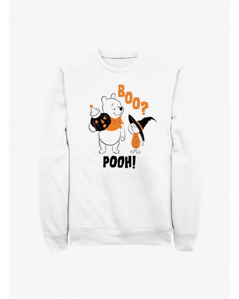 Disney Winnie The Pooh Winnie and Piglet Boo Sweatshirt $15.13 Sweatshirts