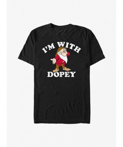 Disney Snow White and the Seven Dwarfs I'm With Dopey T-Shirt $11.95 T-Shirts