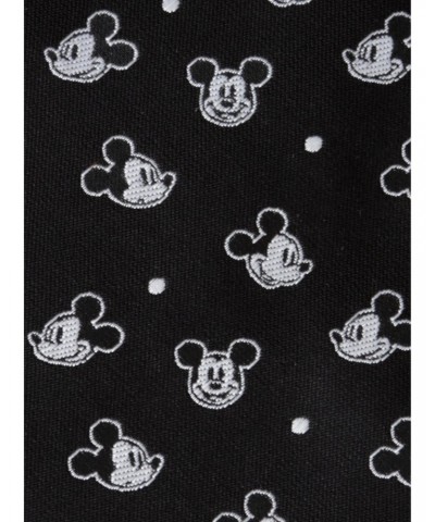 Disney Mickey Mouse Dot Black Men's Tie $9.15 Ties