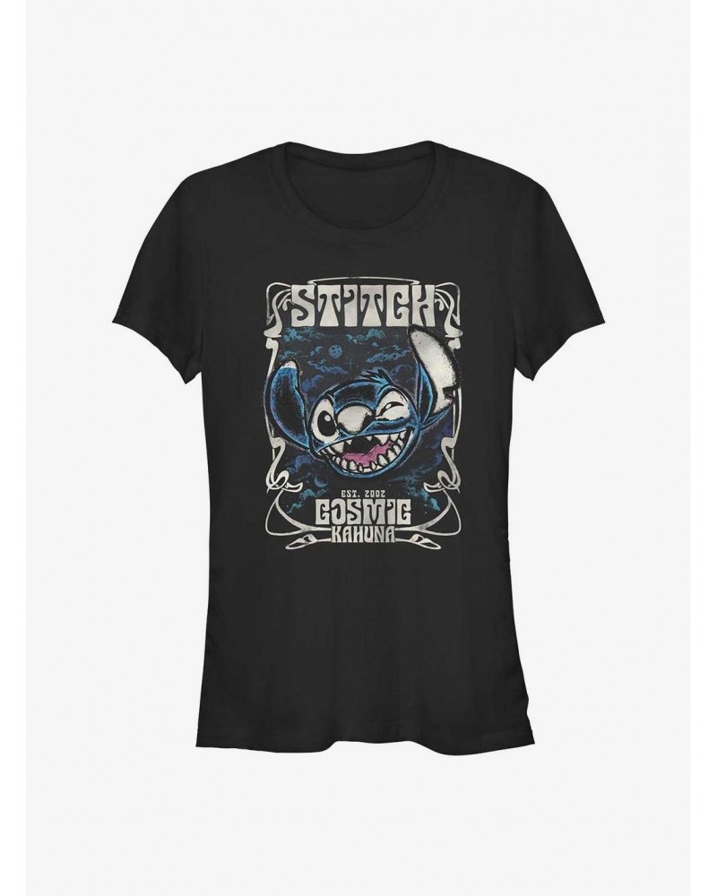 Disney Lilo & Stitch Cosmic Kahuna Girls T-Shirt $11.21 T-Shirts