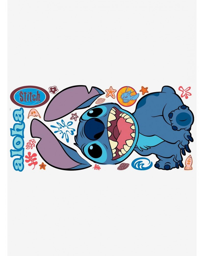 Disney Lilo & Stitch Giant Peel And Stick Wall Decals $6.77 Decals