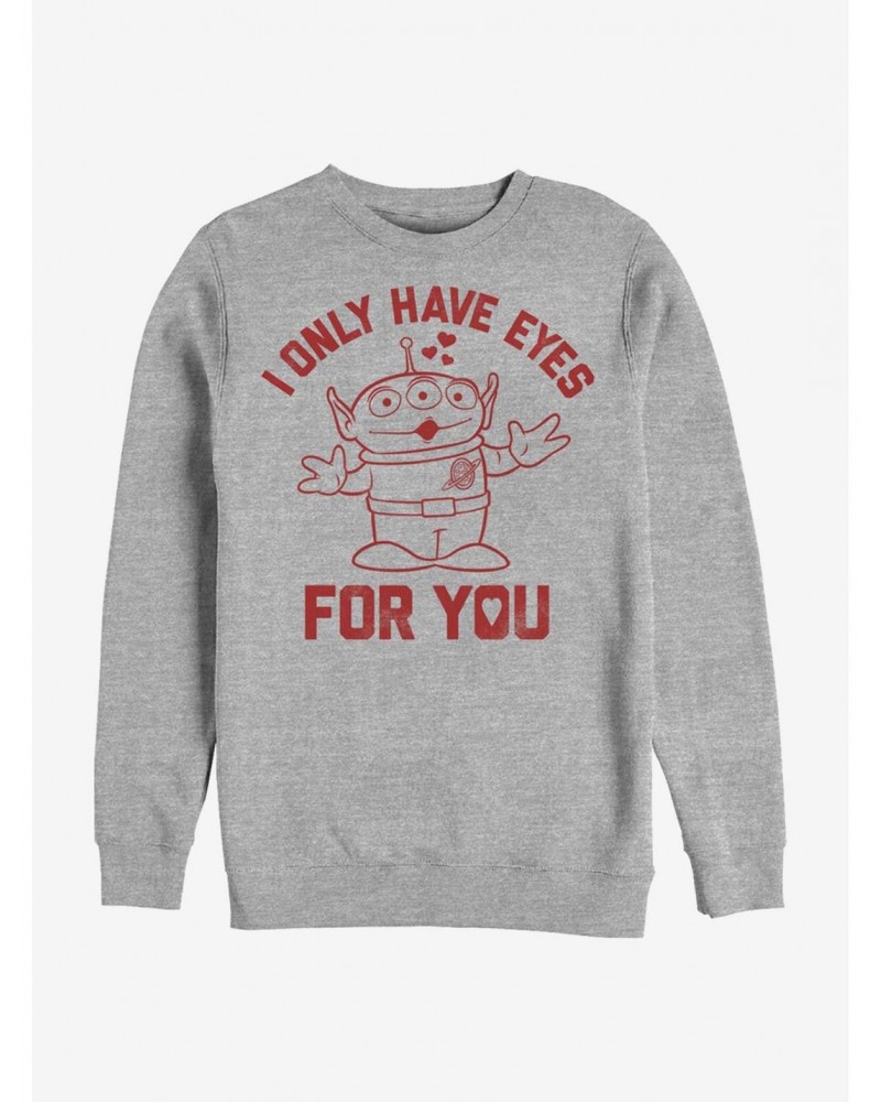 Disney Pixar Toy Story Eyes For You Crew Sweatshirt $14.39 Sweatshirts