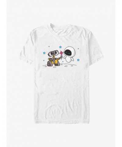 Disney Pixar Wall-E Chibi Wall-E and Eve T-Shirt $11.95 T-Shirts