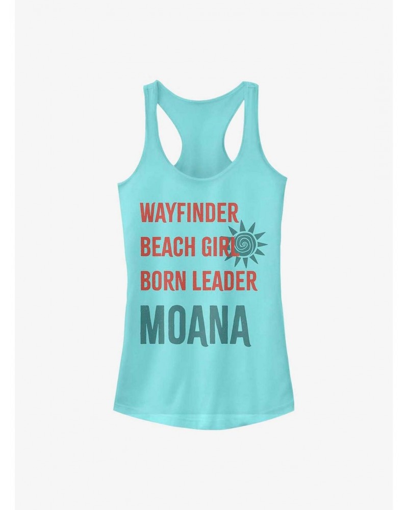 Disney Moana List Girls Tank $7.97 Tanks