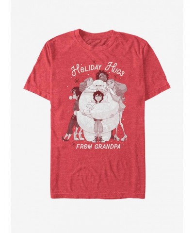 Disney Pixar Big Hero 6 Hugs From Grandpa T-Shirt $10.76 T-Shirts