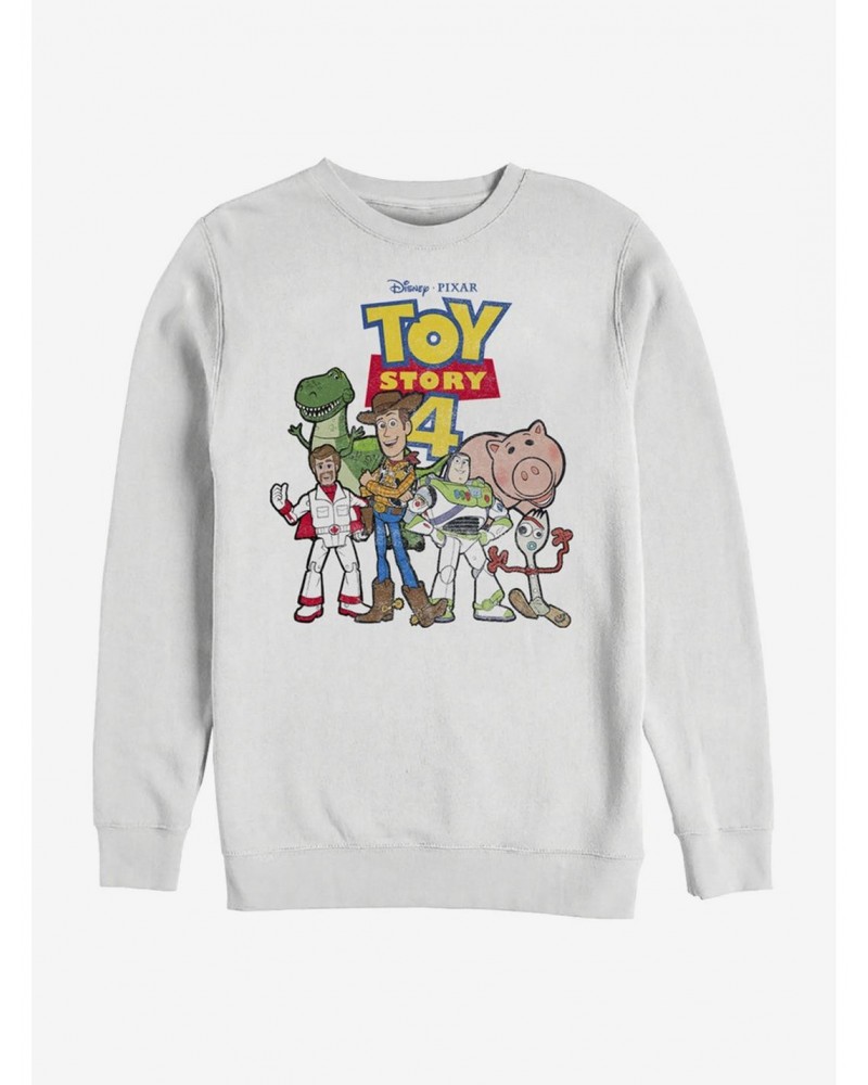 Disney Pixar Toy Story 4 Toy Crew Sweatshirt $16.97 Sweatshirts