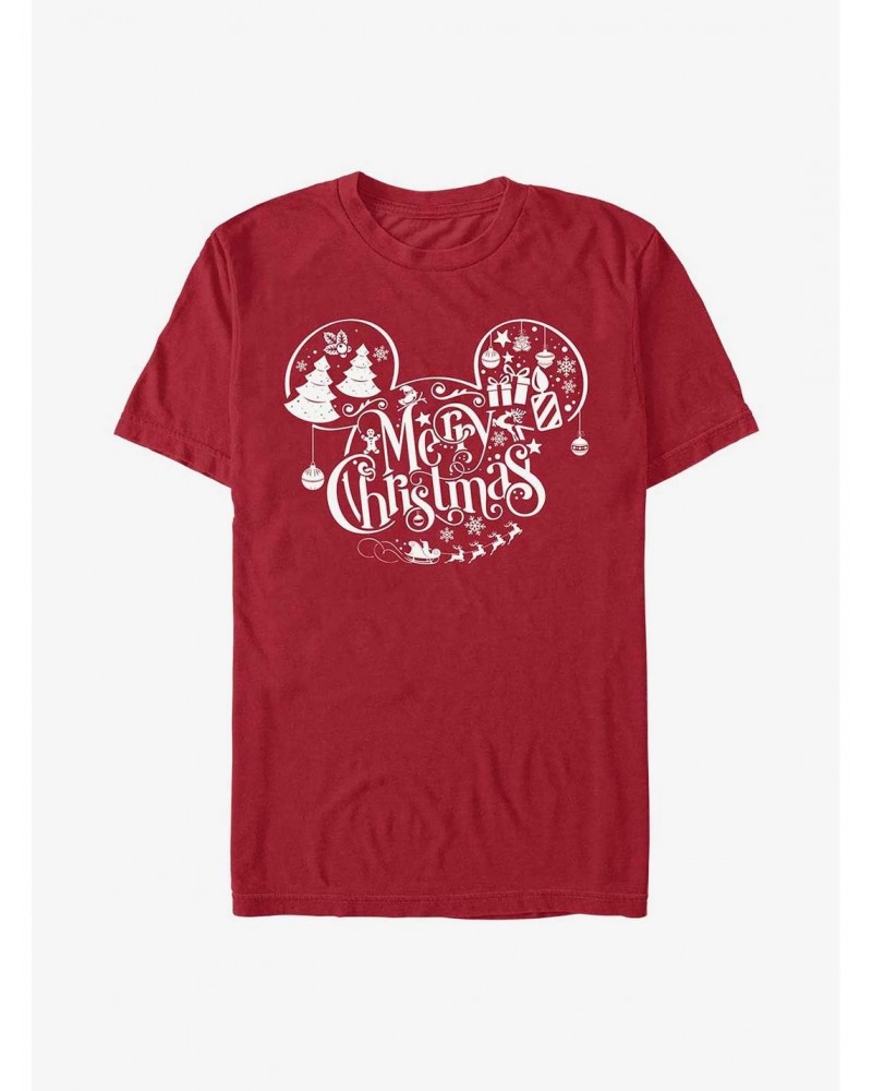 Disney Mickey Mouse Holiday Ears T-Shirt $9.32 T-Shirts