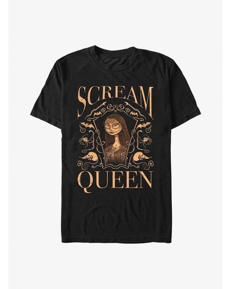 Disney The Nightmare Before Christmas Sally Scream Queen Extra Soft T-Shirt $11.06 T-Shirts