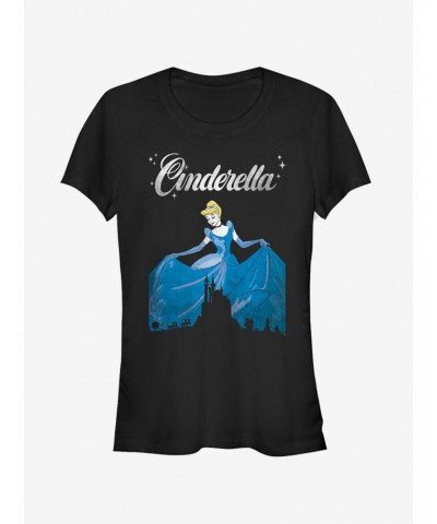 Disney Cinderella Dancing Cinderella Girls T-Shirt $8.72 T-Shirts