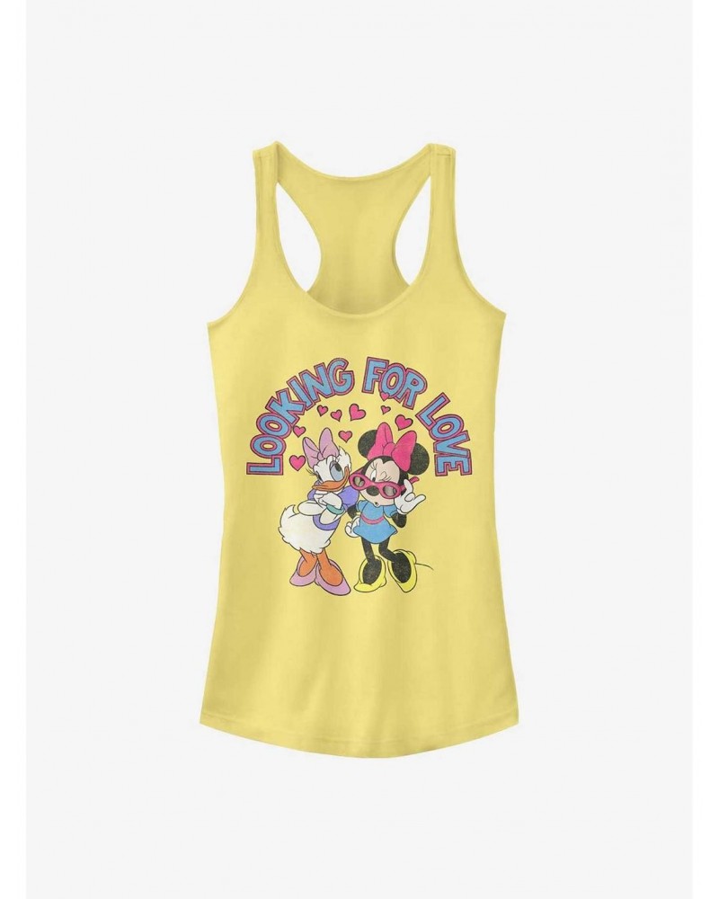 Disney Minnie Mouse Looking For Love Girls Tank $7.97 Tanks