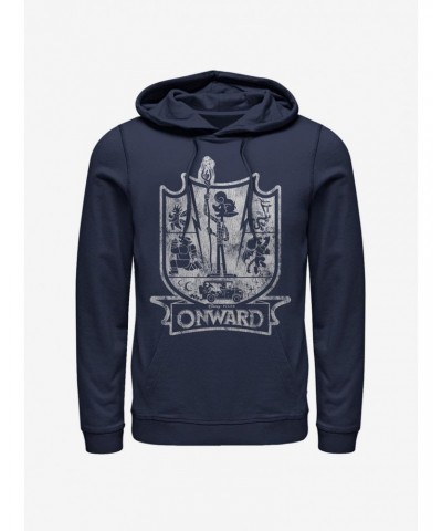 Disney Pixar Onward Crest Hoodie $17.51 Hoodies