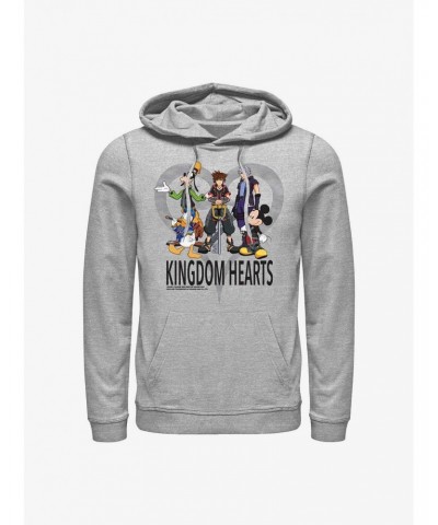 Disney Kingdom Hearts Heart Frame Hoodie $18.86 Hoodies