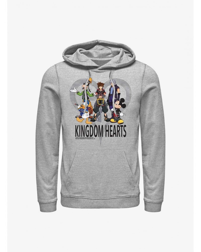 Disney Kingdom Hearts Heart Frame Hoodie $18.86 Hoodies