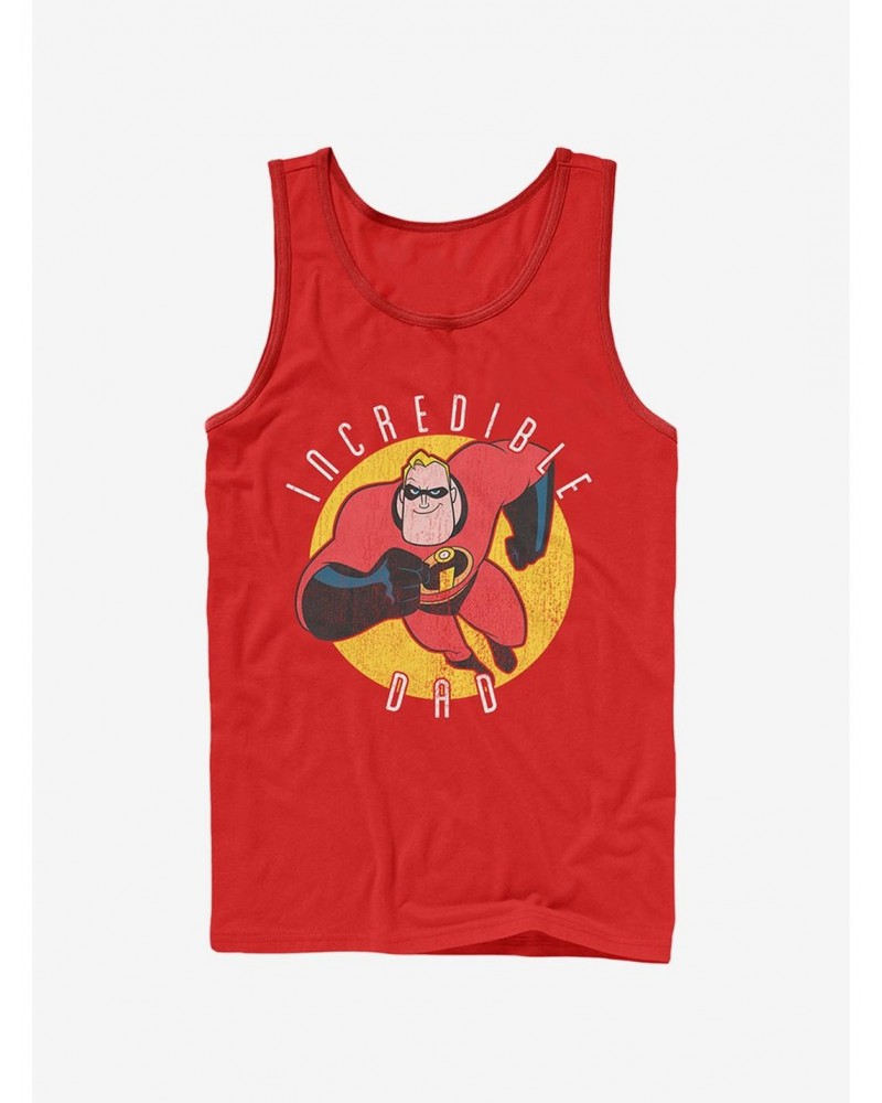 Disney Pixar The Incredibles Pixar The Incredibles Incredible Dad Tank Top $10.71 Tops