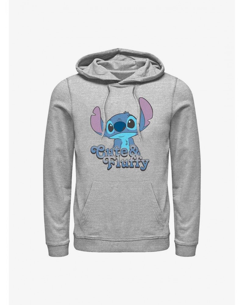 Disney Lilo & Stitch Fluffy Stitch Hoodie $18.41 Hoodies