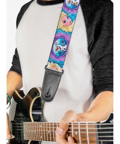 Disney Frozen Elsa Olaf Poses Cameos Guitar Strap $12.20 Guitar Straps