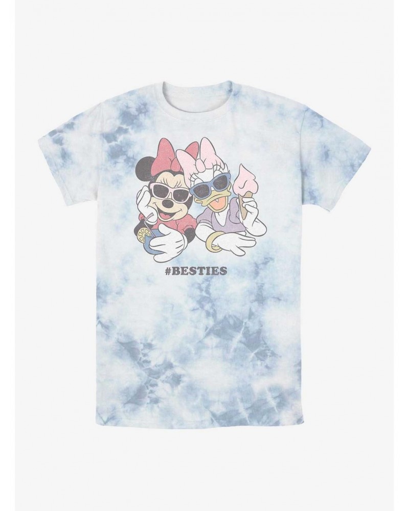 Disney Minnie Mouse Besties Minnie and Daisy Tie-Dye T-Shirt $8.81 T-Shirts