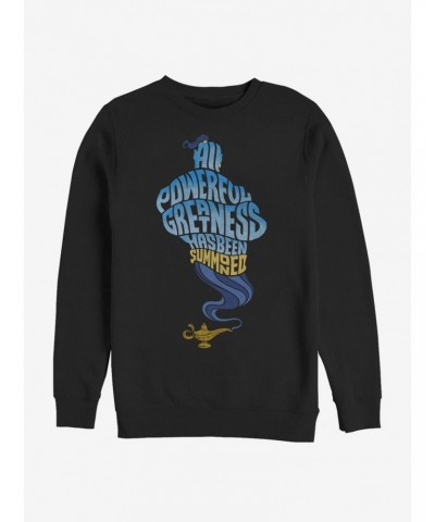 Disney Aladdin 2019 All Powerful Genie Sweatshirt $15.87 Sweatshirts