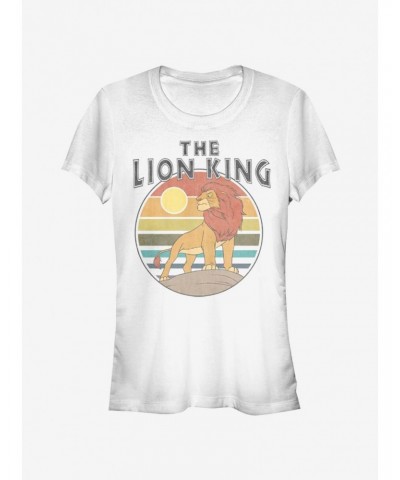 Disney The Lion King Retro King Girls T-Shirt $10.71 T-Shirts