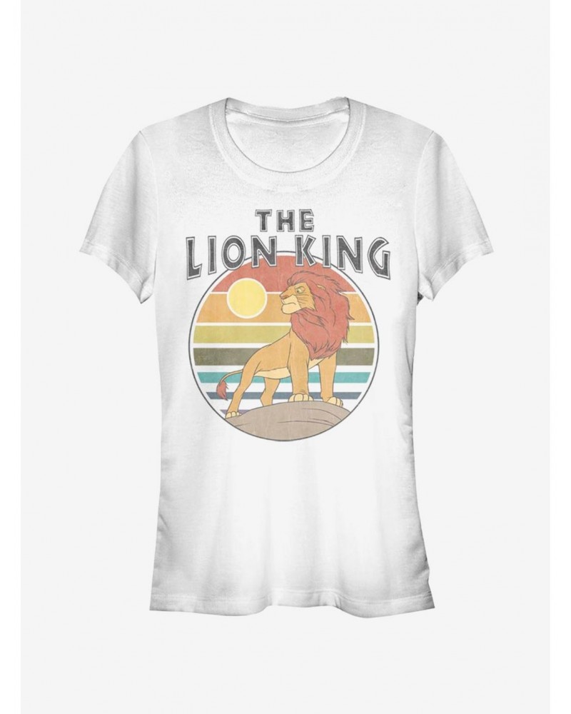 Disney The Lion King Retro King Girls T-Shirt $10.71 T-Shirts