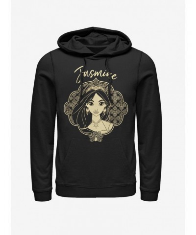 Disney Aladdin 2019 Jasmine Portrait Hoodie $15.27 Hoodies