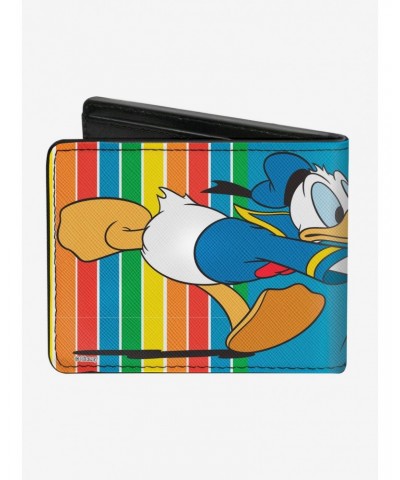 Disney Donald Duck Beach Ball Pose Bi-Fold Wallet $7.37 Wallets