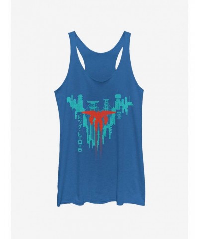 Disney Big Hero 6 Baymax San Fransokyo Girls Tank $9.84 Tanks