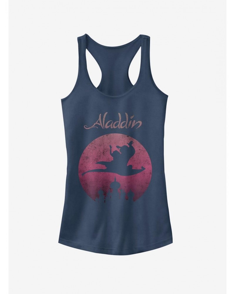 Disney Aladdin Magic Carpet Ride Wave Girls Tank $11.95 Tanks