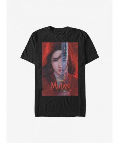 Disney Mulan Live Action Movie Poster T-Shirt $8.60 T-Shirts