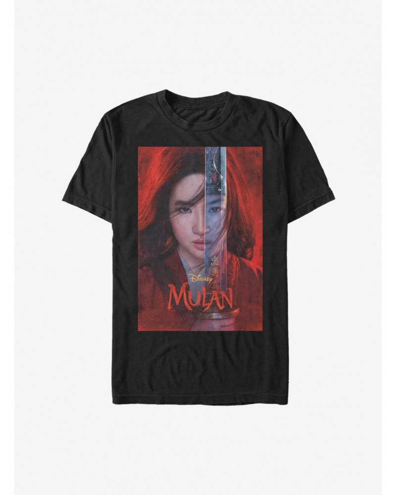 Disney Mulan Live Action Movie Poster T-Shirt $8.60 T-Shirts