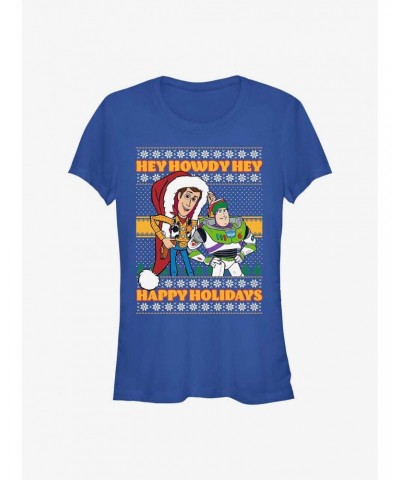 Disney Pixar Toy Story Howdy Holidays Girls T-Shirt $12.20 T-Shirts