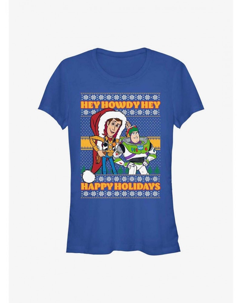 Disney Pixar Toy Story Howdy Holidays Girls T-Shirt $12.20 T-Shirts