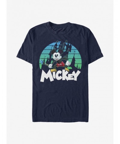 Disney Epic Mickey Retro Sunset T-Shirt $8.13 T-Shirts