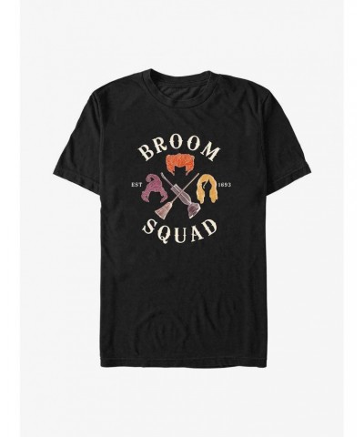 Disney Hocus Pocus Sanderson Sisters Broom Squad Big & Tall T-Shirt $12.26 T-Shirts