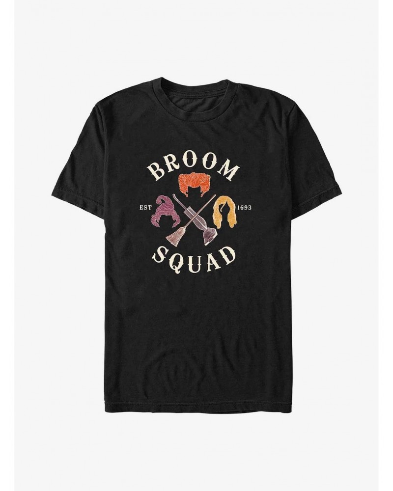 Disney Hocus Pocus Sanderson Sisters Broom Squad Big & Tall T-Shirt $12.26 T-Shirts