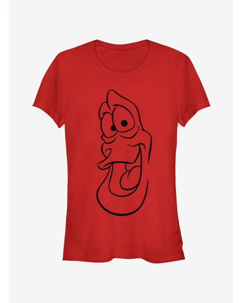 Disney The Little Mermaid Sebastian Big Face Girls T-Shirt $11.95 T-Shirts