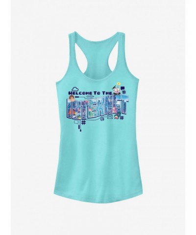 Disney Wreck-It Ralph Internet Welcome Girls Tank $12.45 Tanks